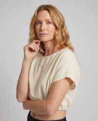 Tara Casual Linen Top