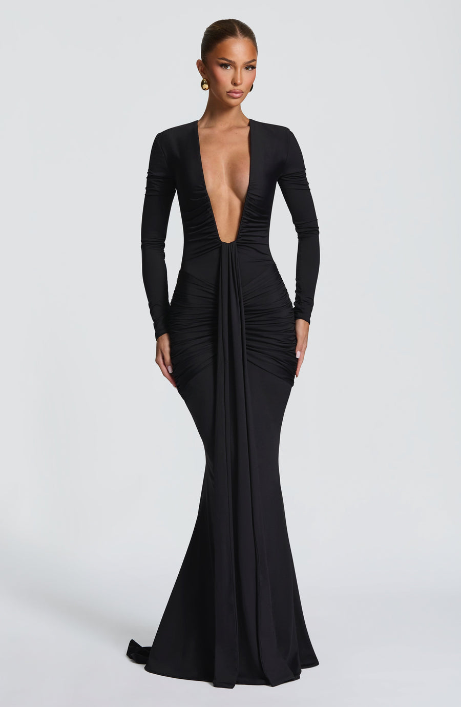 Tabitha Maxi Dress – Black