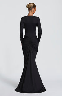 Tabitha Maxi Dress – Black