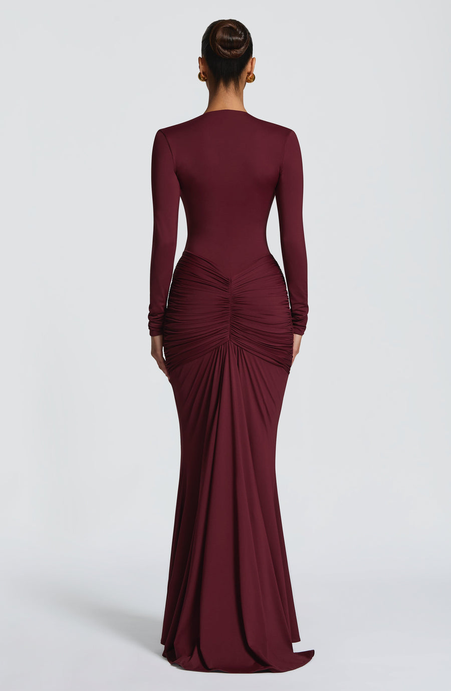 Tabitha Maxi Dress – Cherry Lacquer