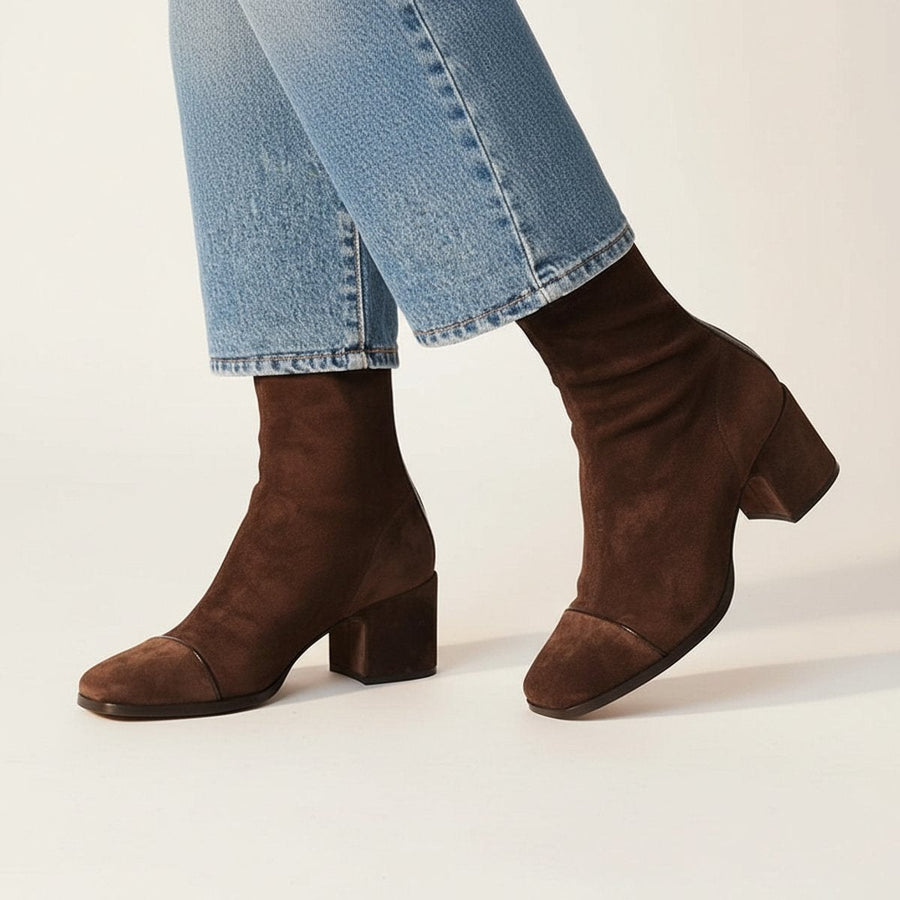 Tarvelle Women's Block Heel Ankle Boots