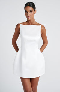 Perrie Mini Dress – Ivory