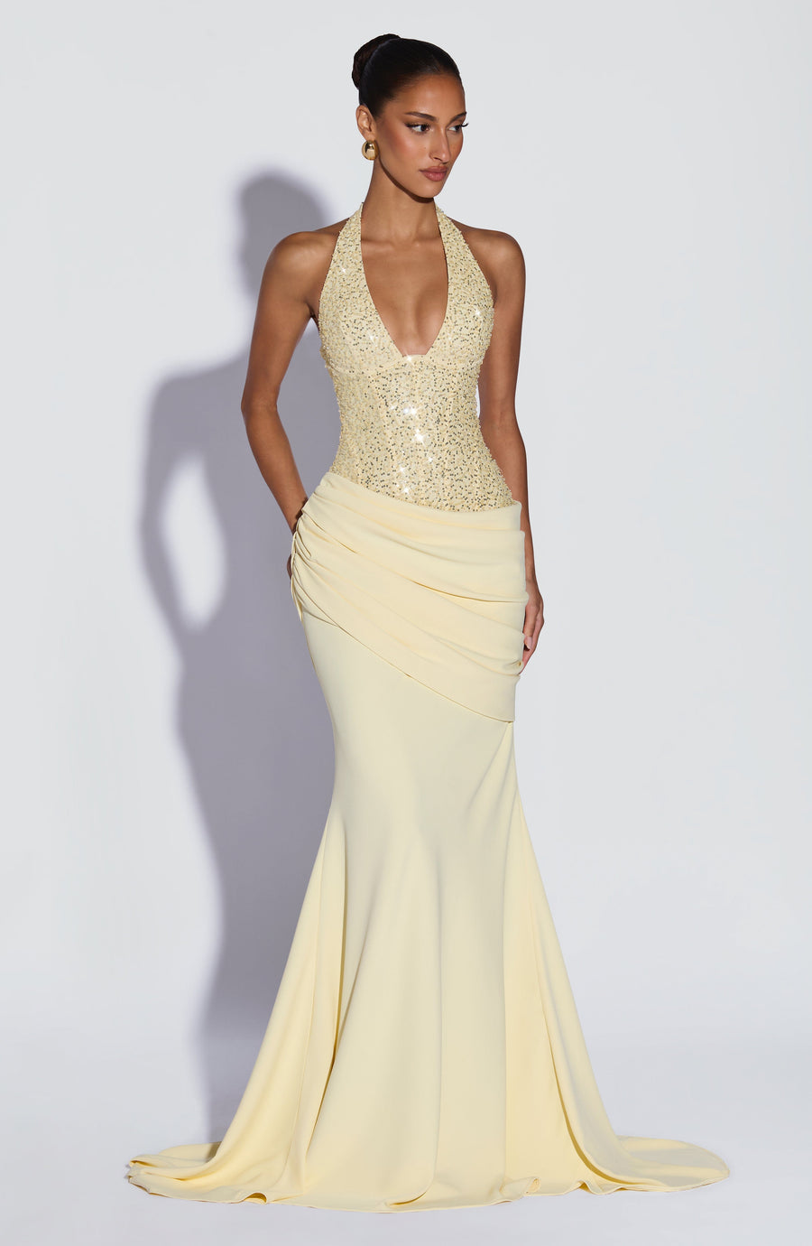 Yolande Gown – Lemon