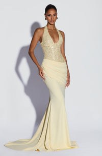 Yolande Gown – Lemon