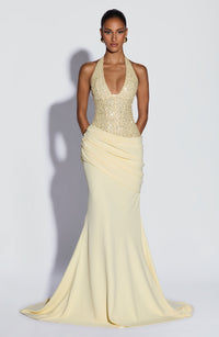 Yolande Gown – Lemon