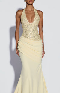 Yolande Gown – Lemon