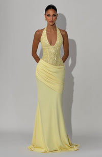 Yolande Gown – Lemon