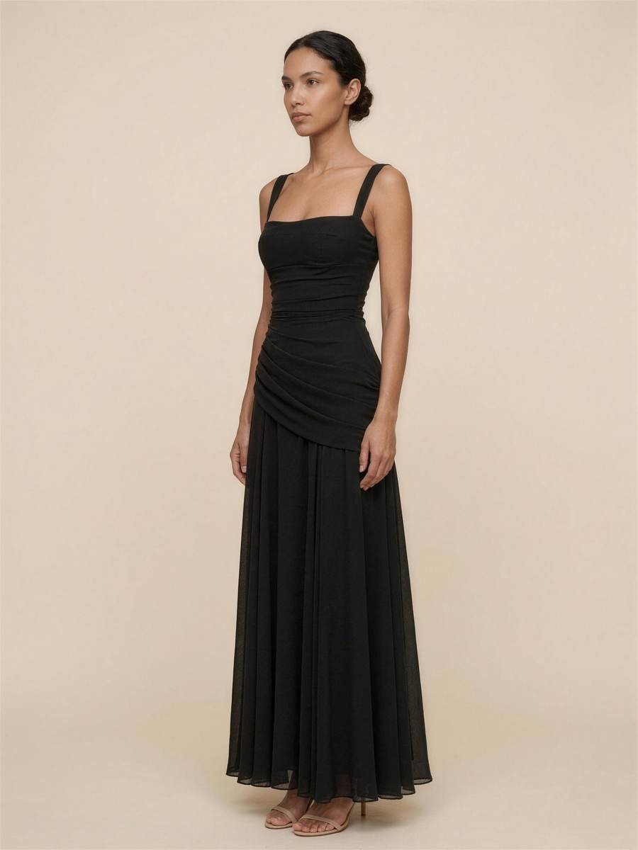 Temperance | Wrap Maxi Dress