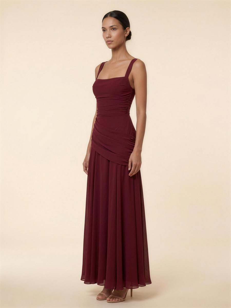 Temperance | Wrap Maxi Dress