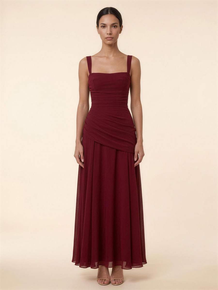 Temperance | Wrap Maxi Dress