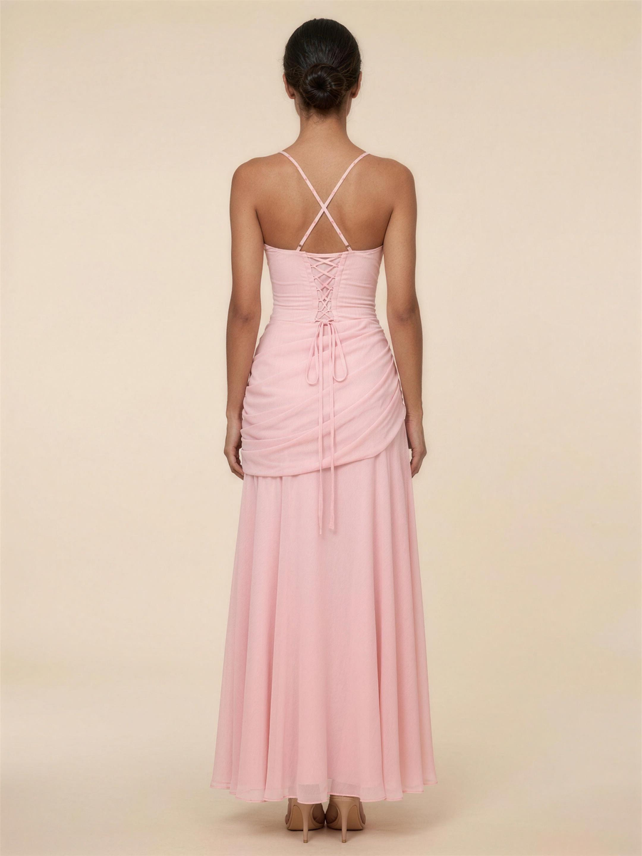 Temperance | Wrap Maxi Dress