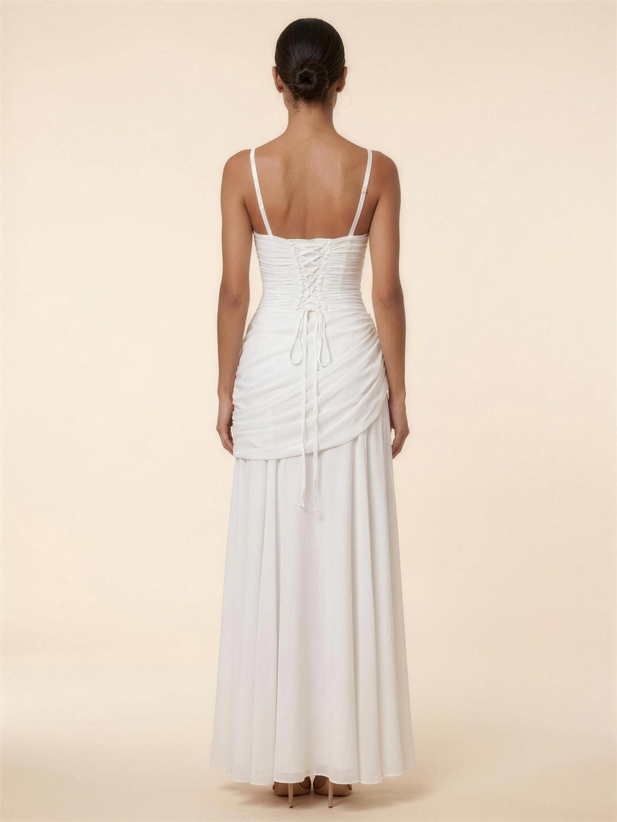 Temperance | Wrap Maxi Dress