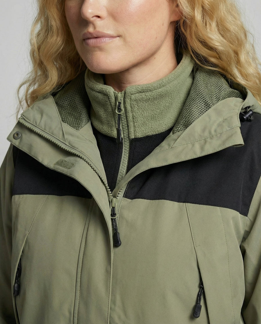 Teodora Warm Jacket in Green