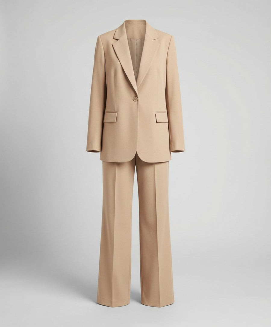 Tessa Elegant Blazer in Beige