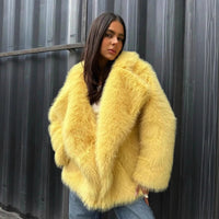 Tessa Elegant Jacket in Yellow