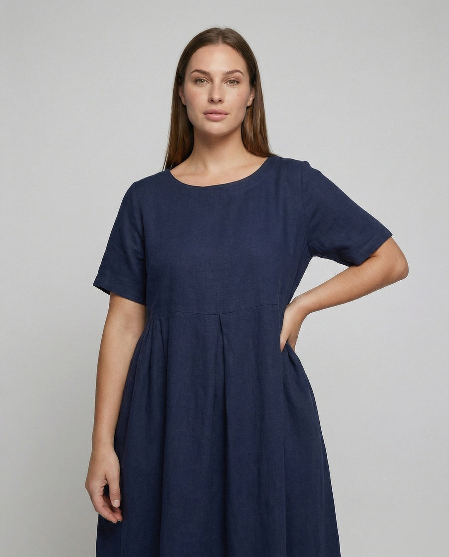 Tessa Linen Maxi Dress