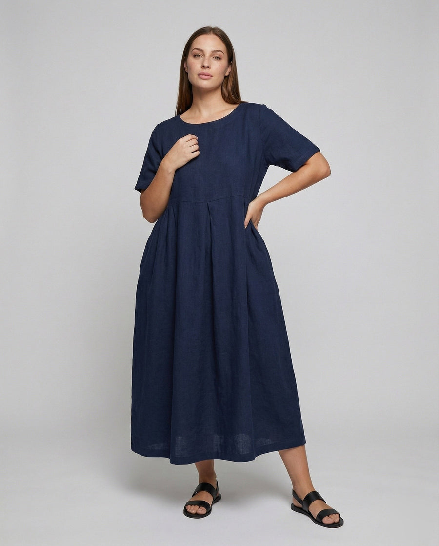 Tessa Linen Maxi Dress