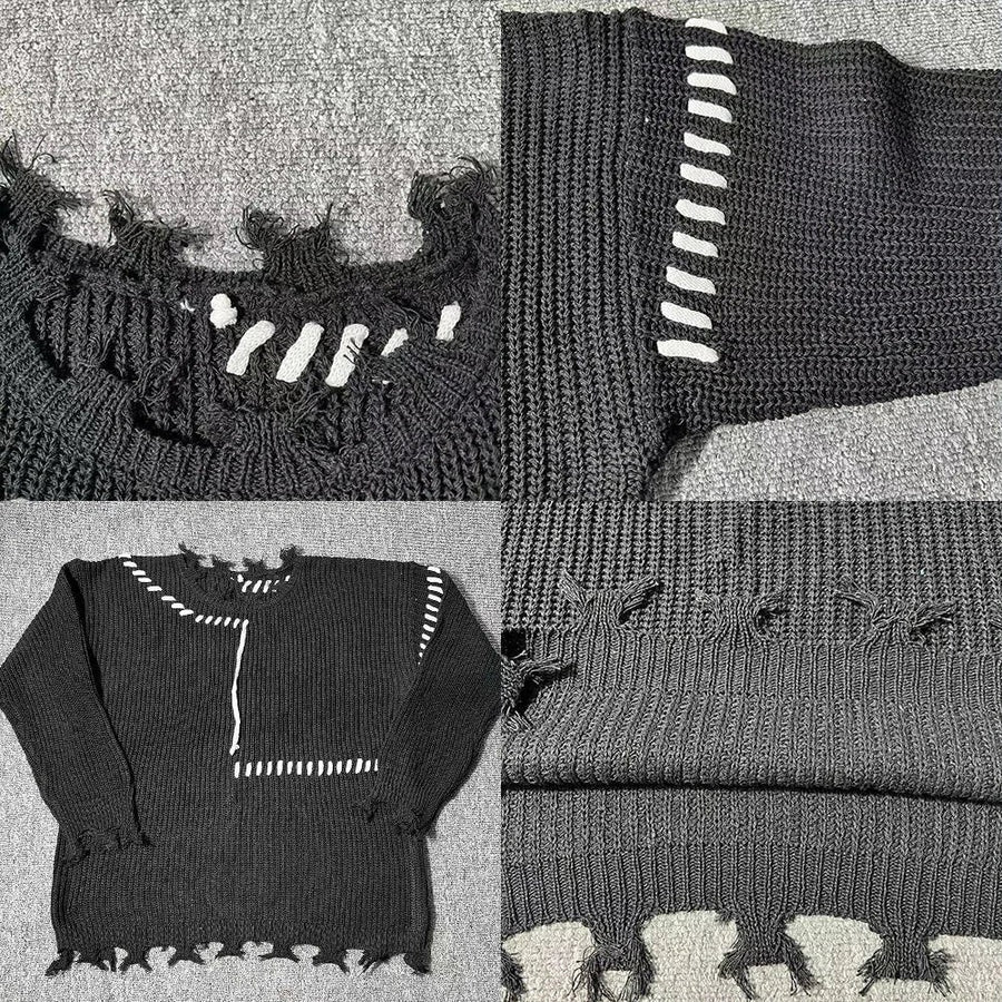 Teun Knit Sweater in Beige