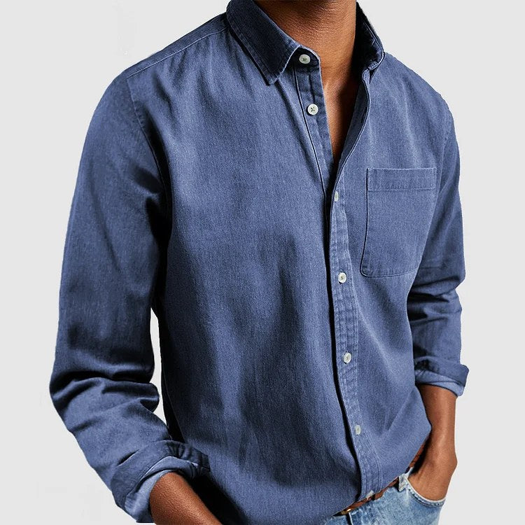 Teun Shirt in Blue