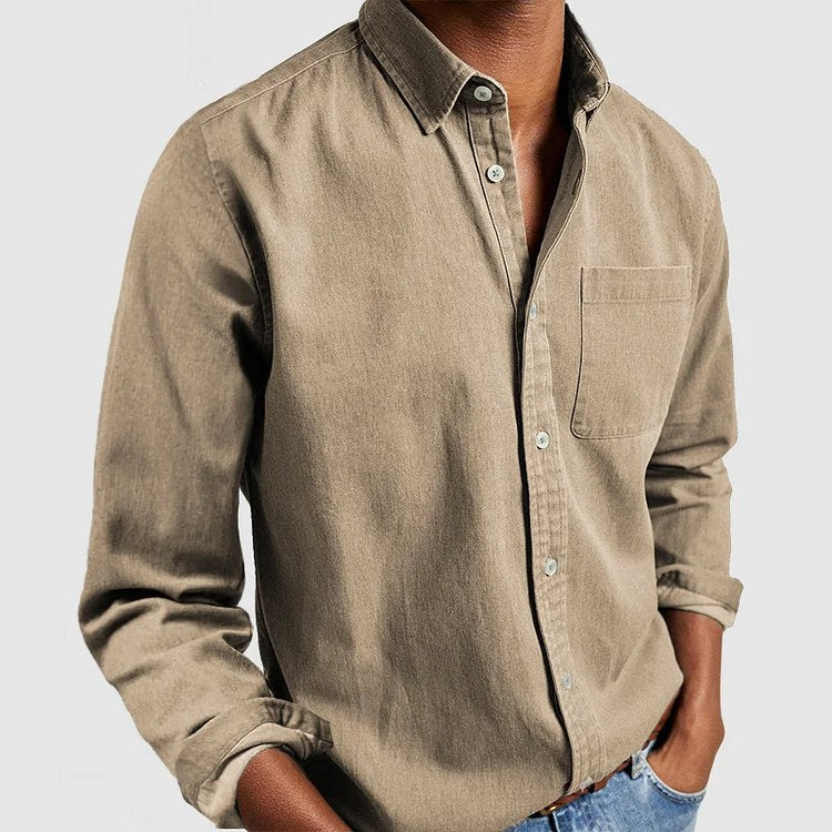 Teun Shirt in Khaki