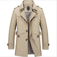 Teun Trench Coat in Beige