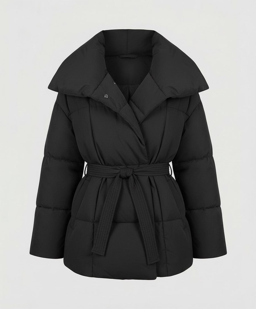 Thalassa Jacket with Fitted in Black