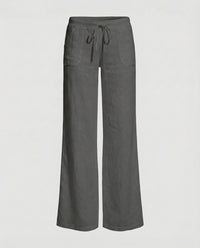 Thalassa Linen Trousers in Black