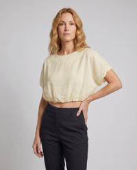 Thalia Casual Linen Top