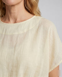 Thalia Casual Linen Top