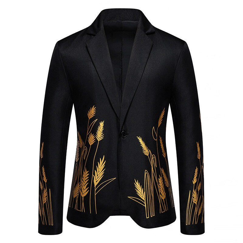 Thalia Elegant Blazer in Black