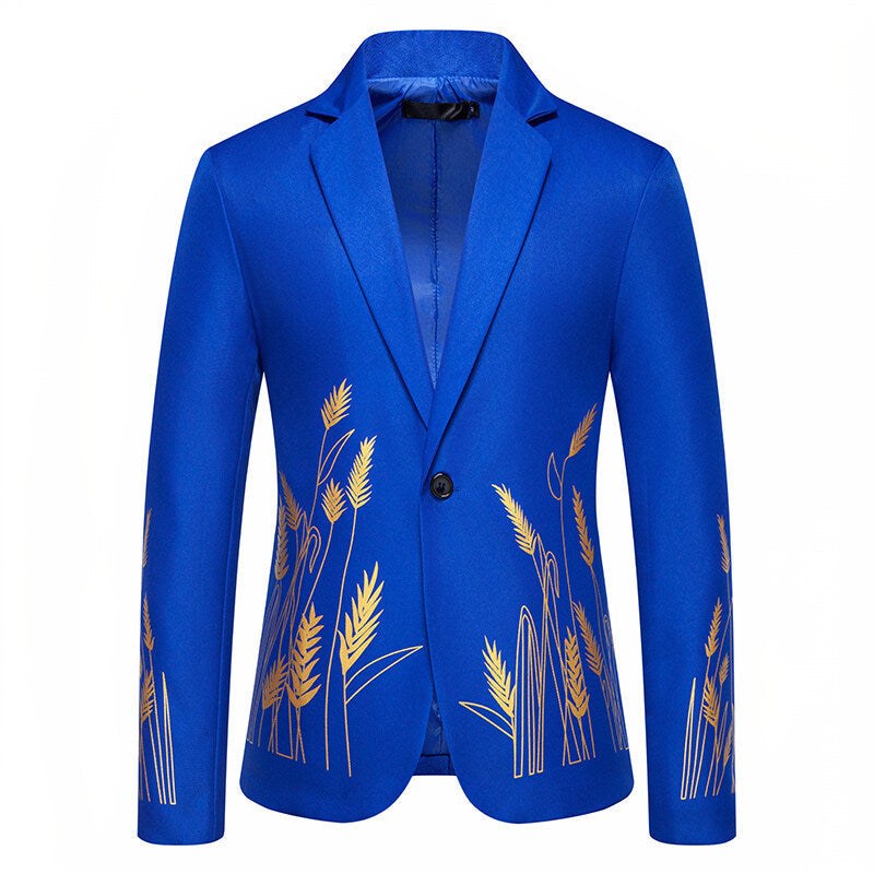 Thalia Elegant Blazer in Royal Blue
