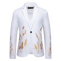 Thalia Elegant Blazer in White
