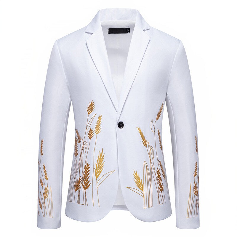 Thalia Elegant Blazer in White