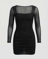 Thalia Elegant Dress in Black