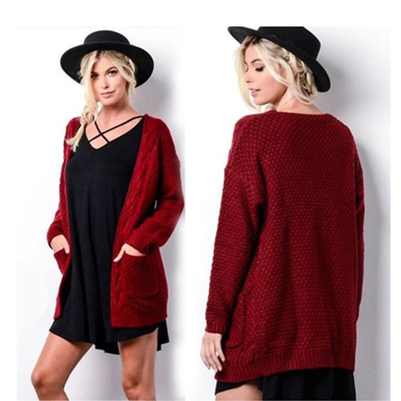 Thalia Knit Cardigan with Pockets