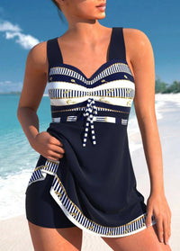 Thalia Lightweight Tankini in Black