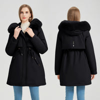 Thalia Parka in Black