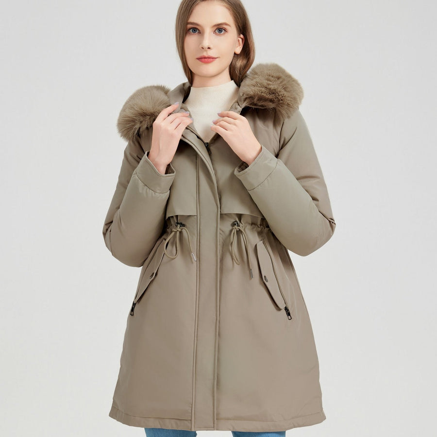 Thalia Parka in Khaki