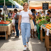 Thalvine Women's Relaxed Drawstring Summer Pants