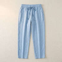 Thalvine Women's Relaxed Drawstring Summer Pants
