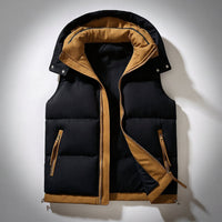 The Alpine Down Vest in Charcoal