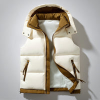 The Alpine Down Vest in Pearl