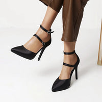 The Audrina Stiletto Heel in Black