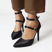 The Audrina Stiletto Heel in Black