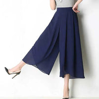 The Bella Chiffon Pant in Emerald