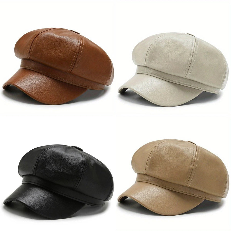 The Bianca Baker Boy Cap in Charcoal
