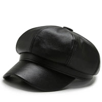 The Bianca Baker Boy Cap in Charcoal