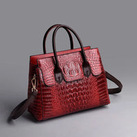 The Bordeaux Leather Tote in Espresso