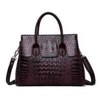 The Bordeaux Leather Tote in Espresso