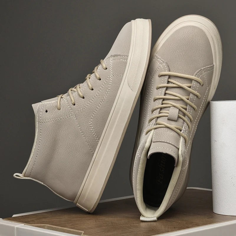 The Brooklyn Sneaker in Beige